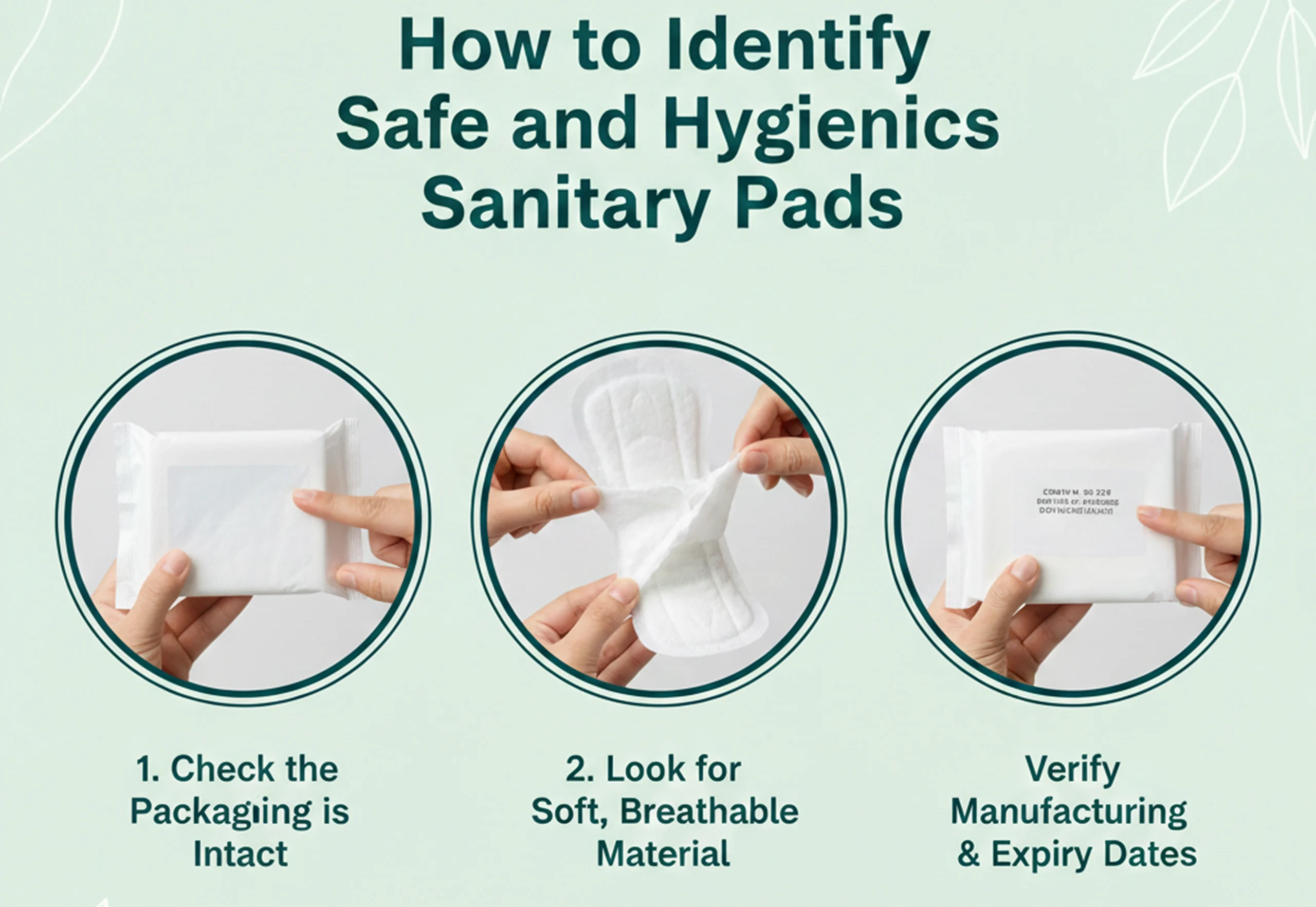 Safe and Hygienic Sanitary Pads